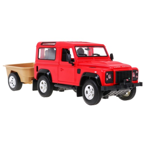 Land Rover Defender RASTAR Model 1:14 Diaľkovo ovládané auto terénne + Ovládač 2,4 GHz