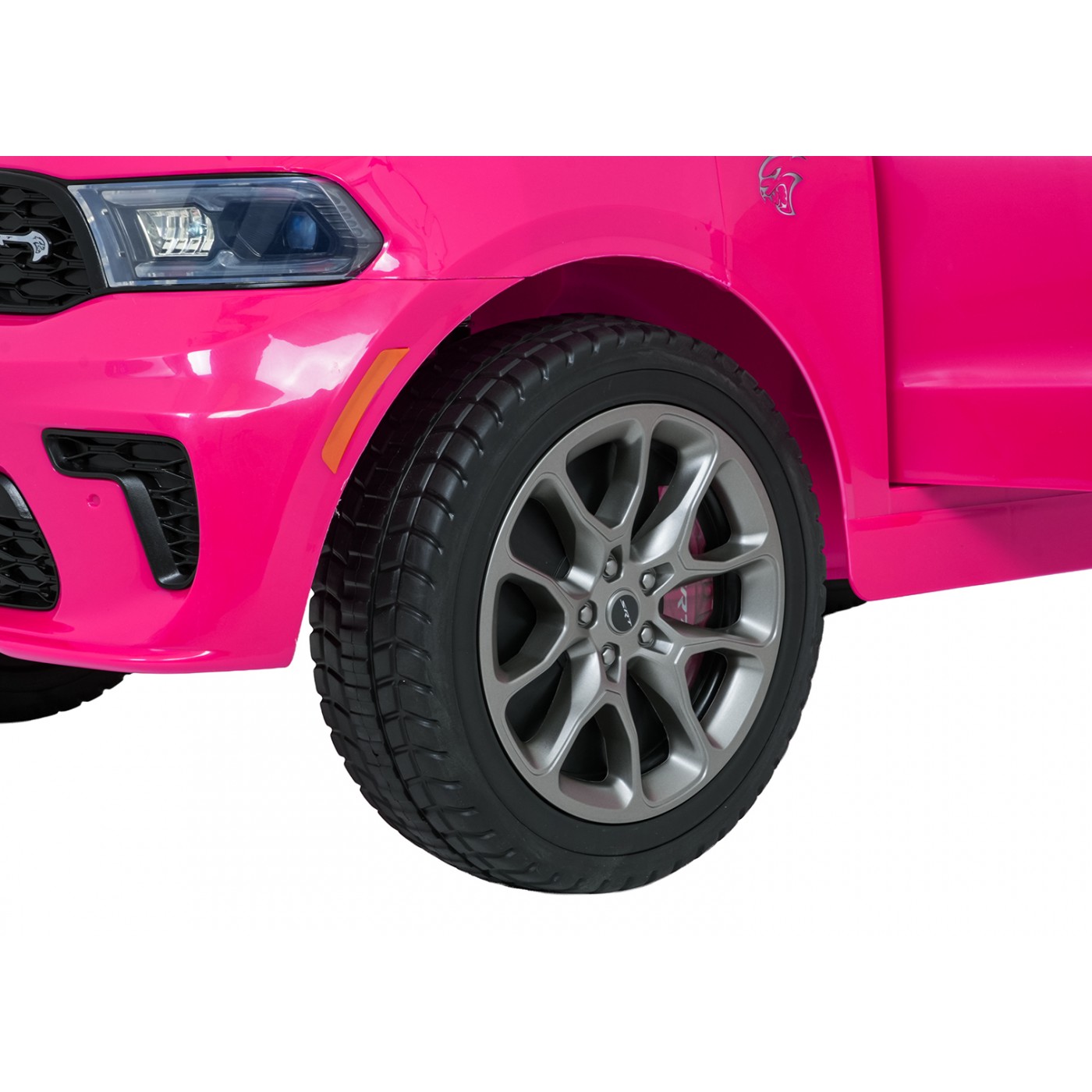 Ružové vozidlo Dodge Durango