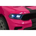 Ružové vozidlo Dodge Durango