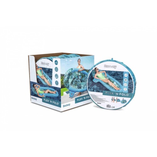 Nafukovací Matrac Tropický 171x94cm BESTWAY Sieťové dno + Opierka + Držiak na nápoj