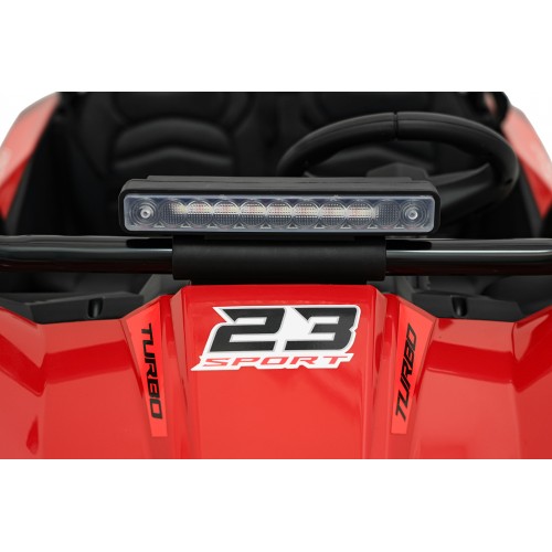 Kočík TURBO 23 Červený