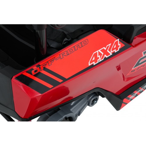 Kočík TURBO 23 Červený