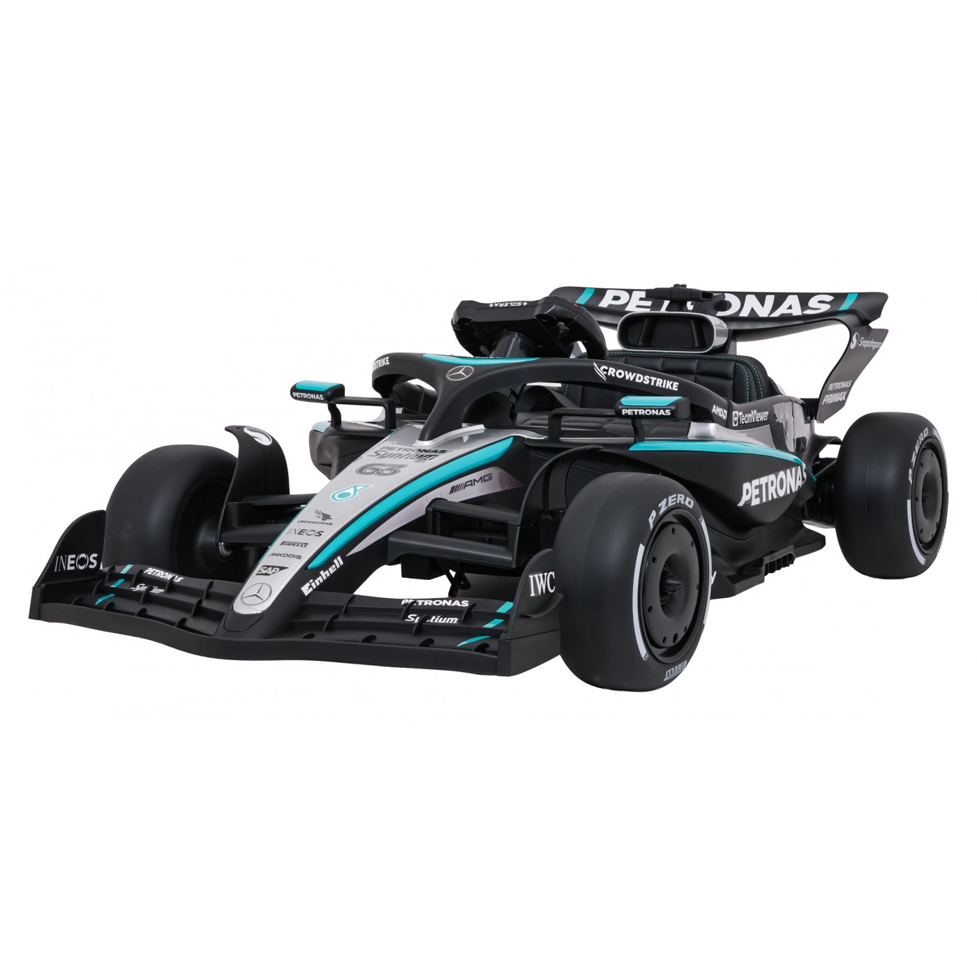 Vozidlo AMG PETRONAS F1 Čierne pretekárske auto