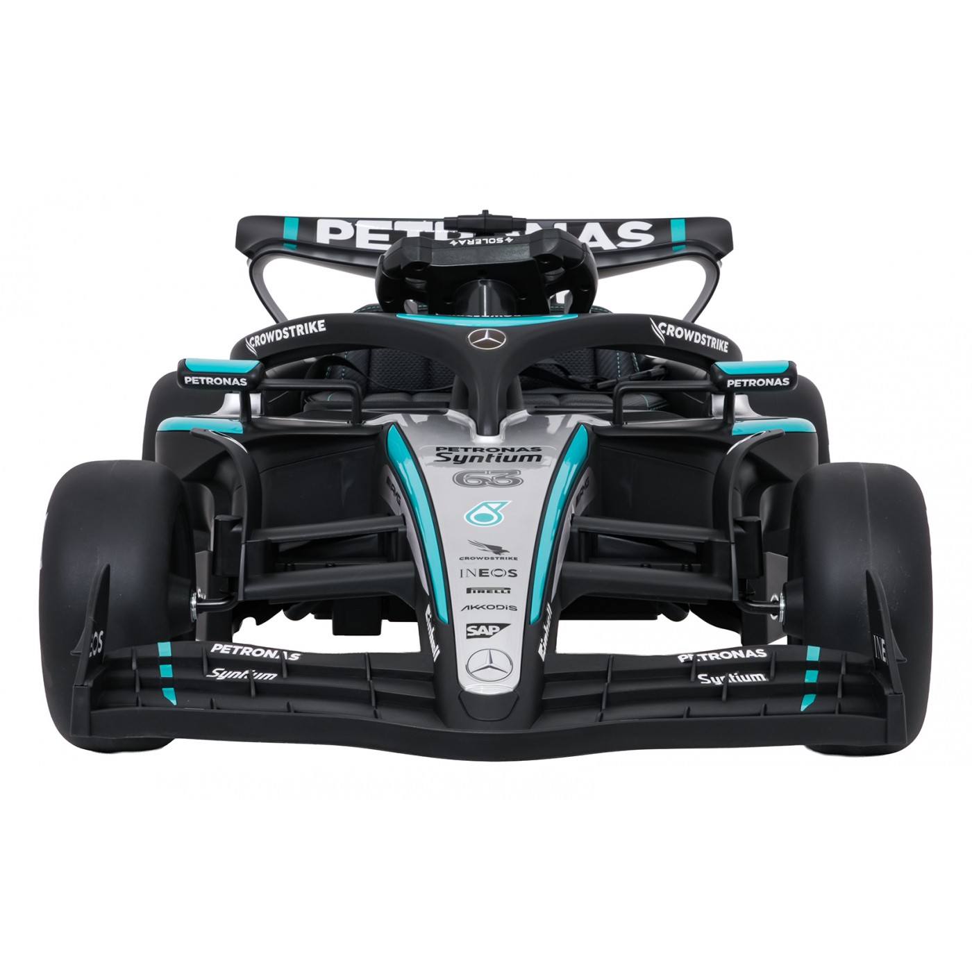 Vozidlo AMG PETRONAS F1 Čierne pretekárske auto