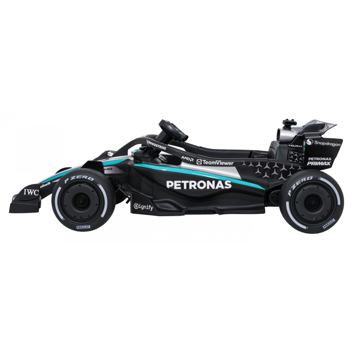 Vozidlo AMG PETRONAS F1 Čierne pretekárske auto