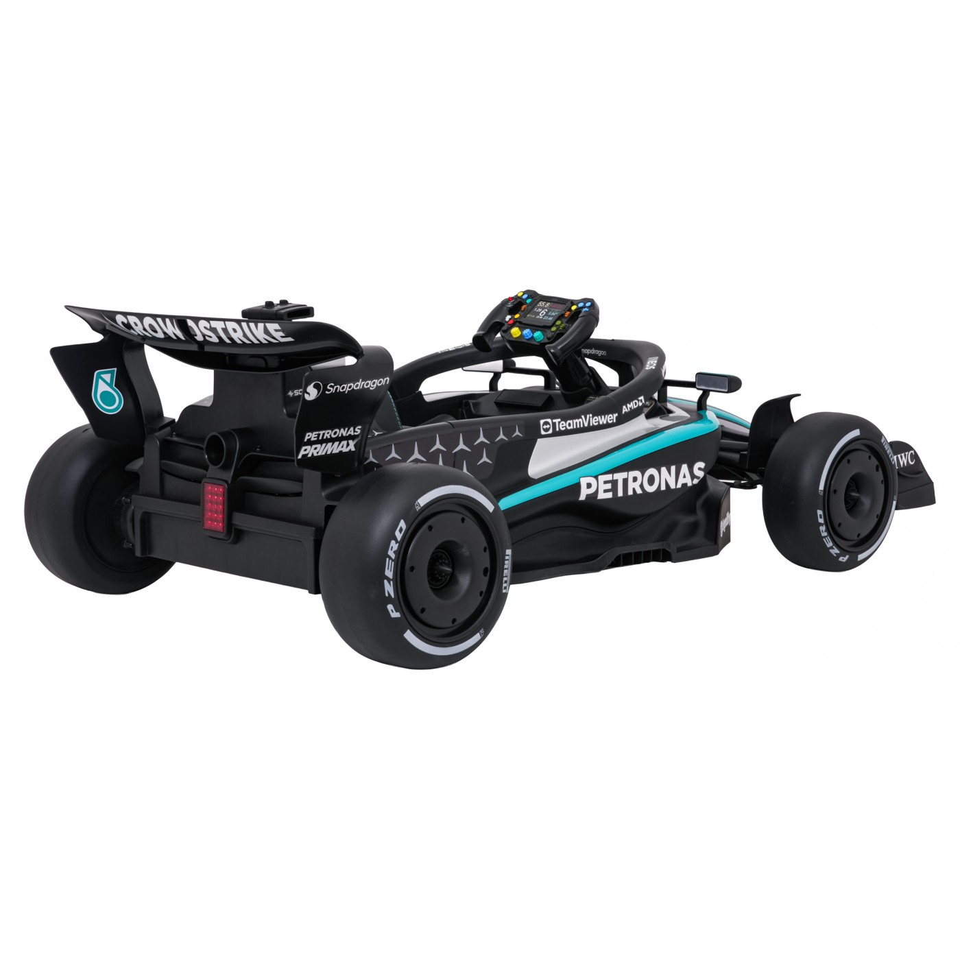 Vozidlo AMG PETRONAS F1 Čierne pretekárske auto