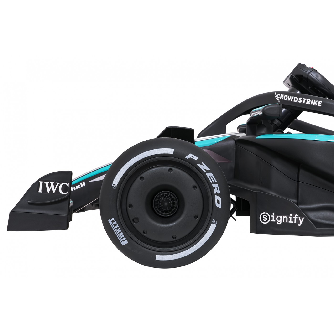 Vozidlo AMG PETRONAS F1 Čierne pretekárske auto