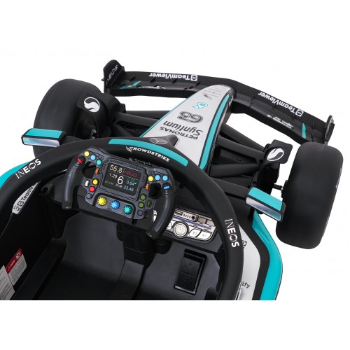 Vozidlo AMG PETRONAS F1 Čierne pretekárske auto
