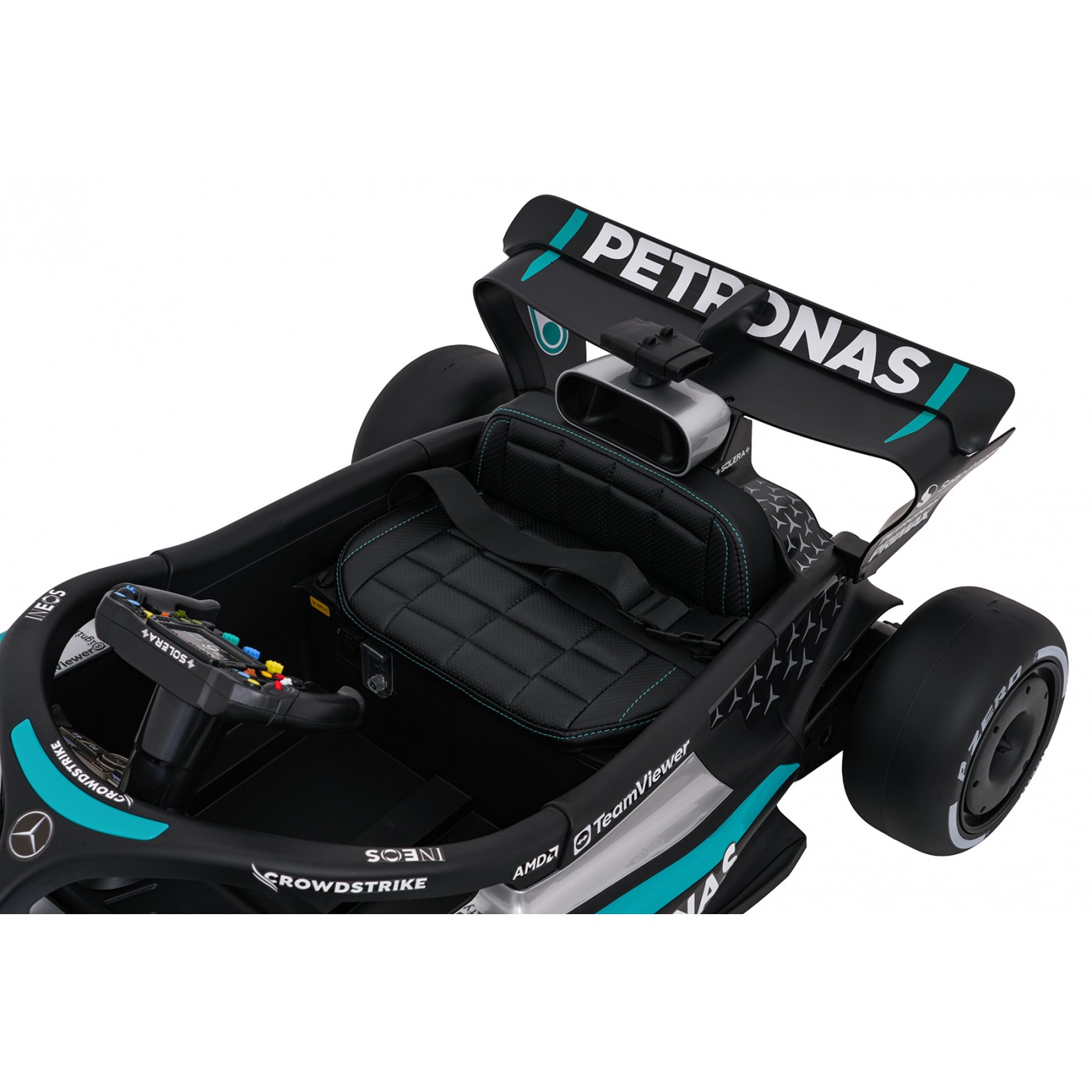 Vozidlo AMG PETRONAS F1 Čierne pretekárske auto