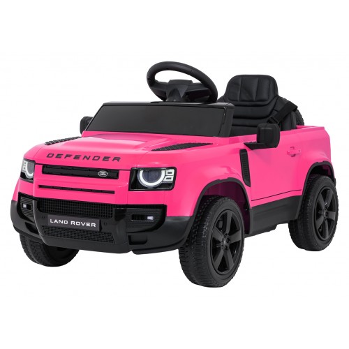 Ružové vozidlo Land Rover Defender