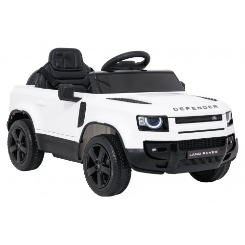 Land Rover Defender biele vozidlo