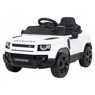 Land Rover Defender biele vozidlo