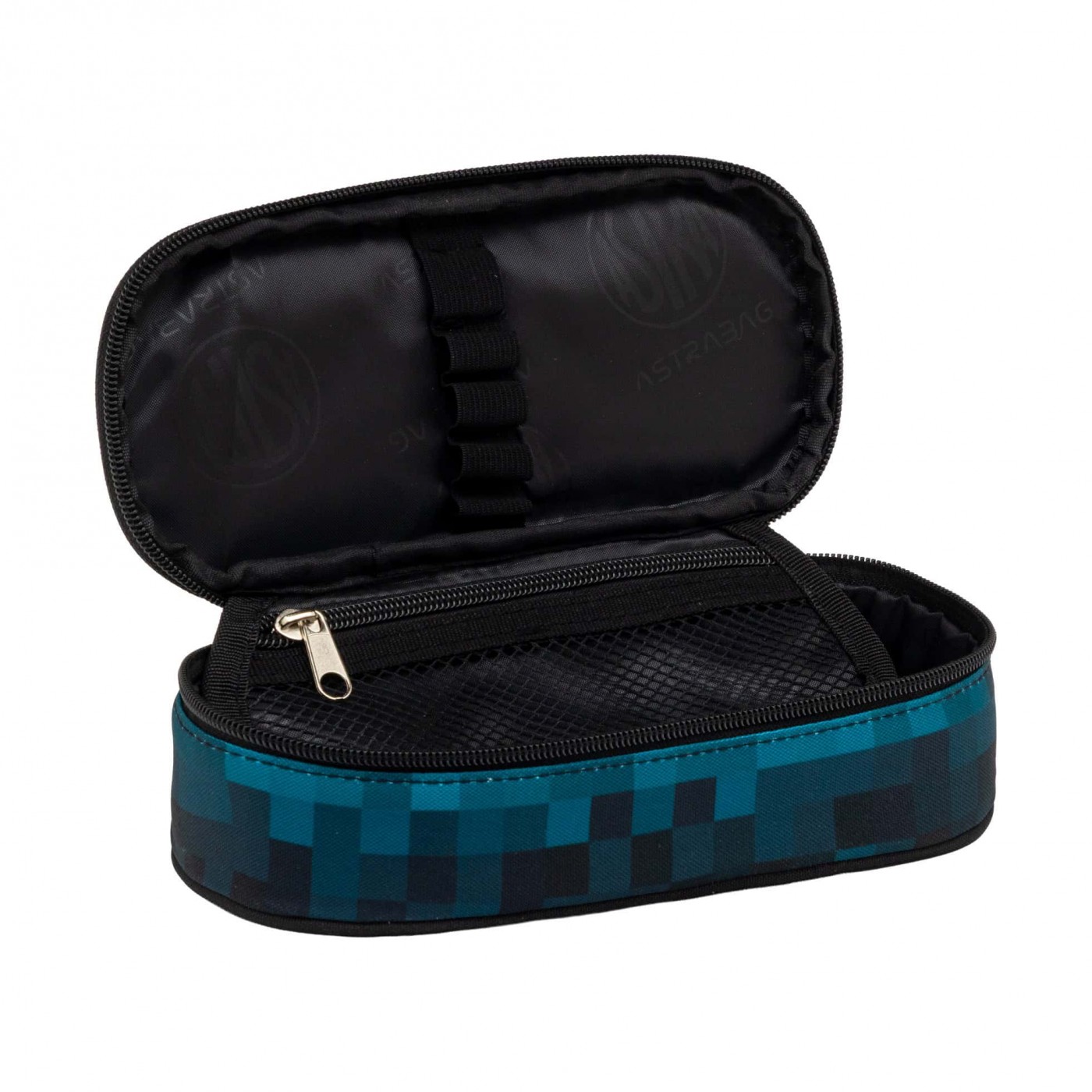 Puzdro na ceruzky ASTRABAG ASTRABAG BLUE PIXEL