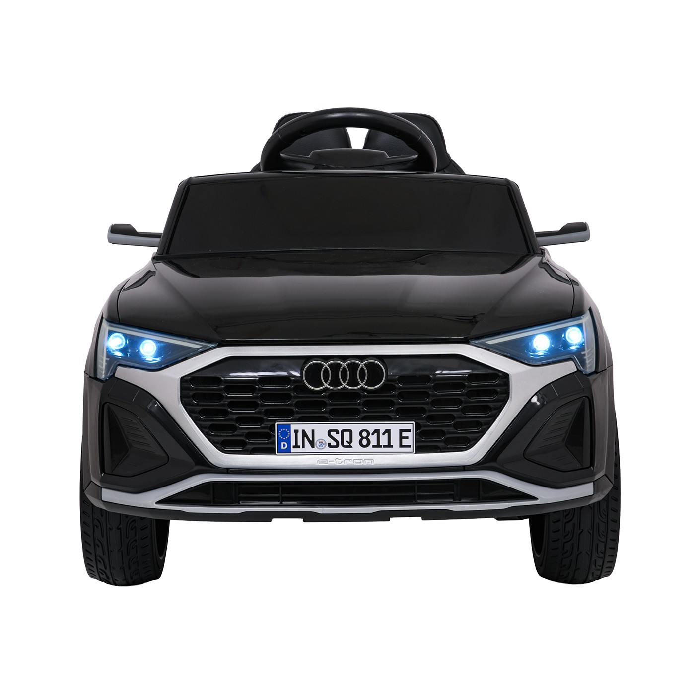 Čierne vozidlo Audi SQ8