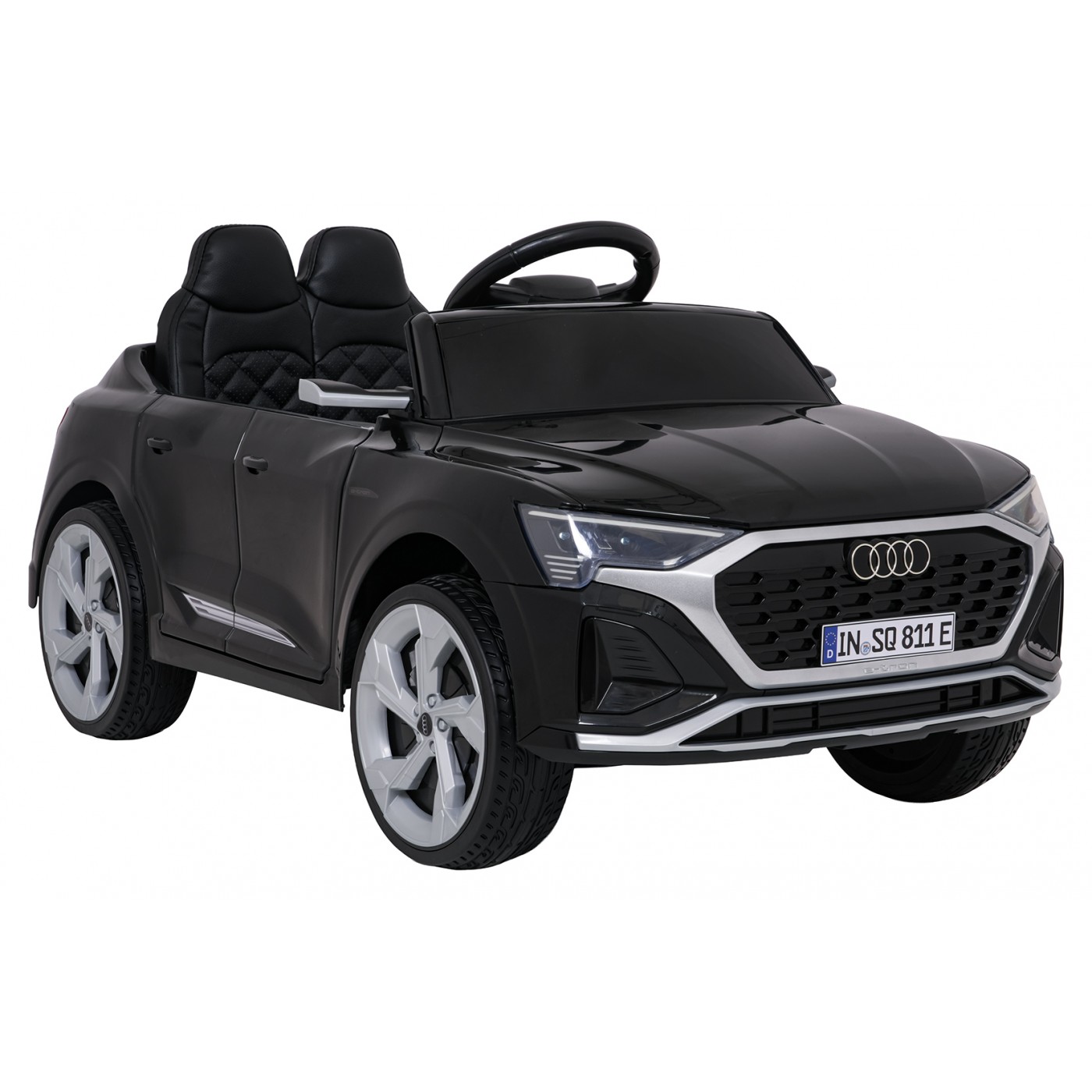 Čierne vozidlo Audi SQ8