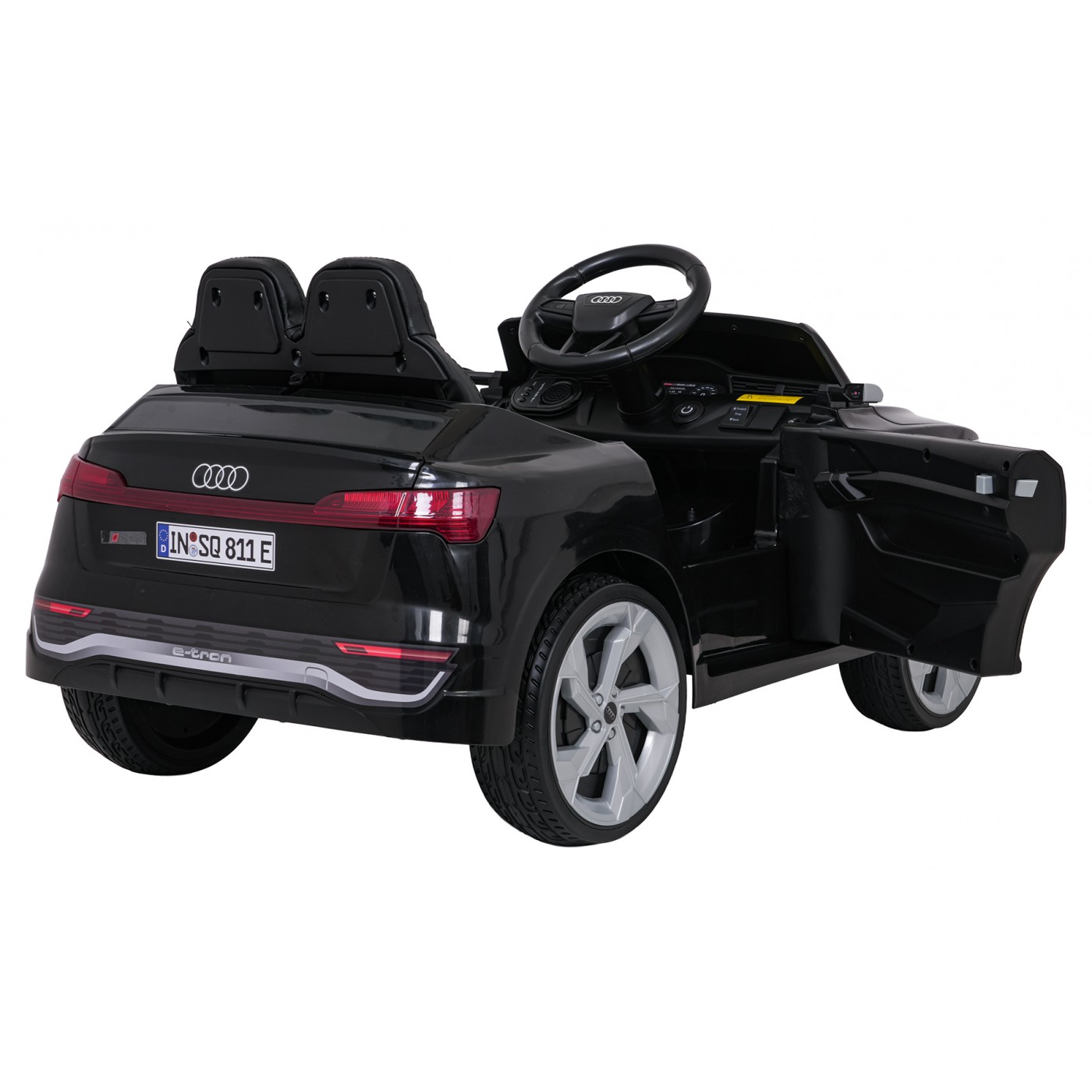 Čierne vozidlo Audi SQ8