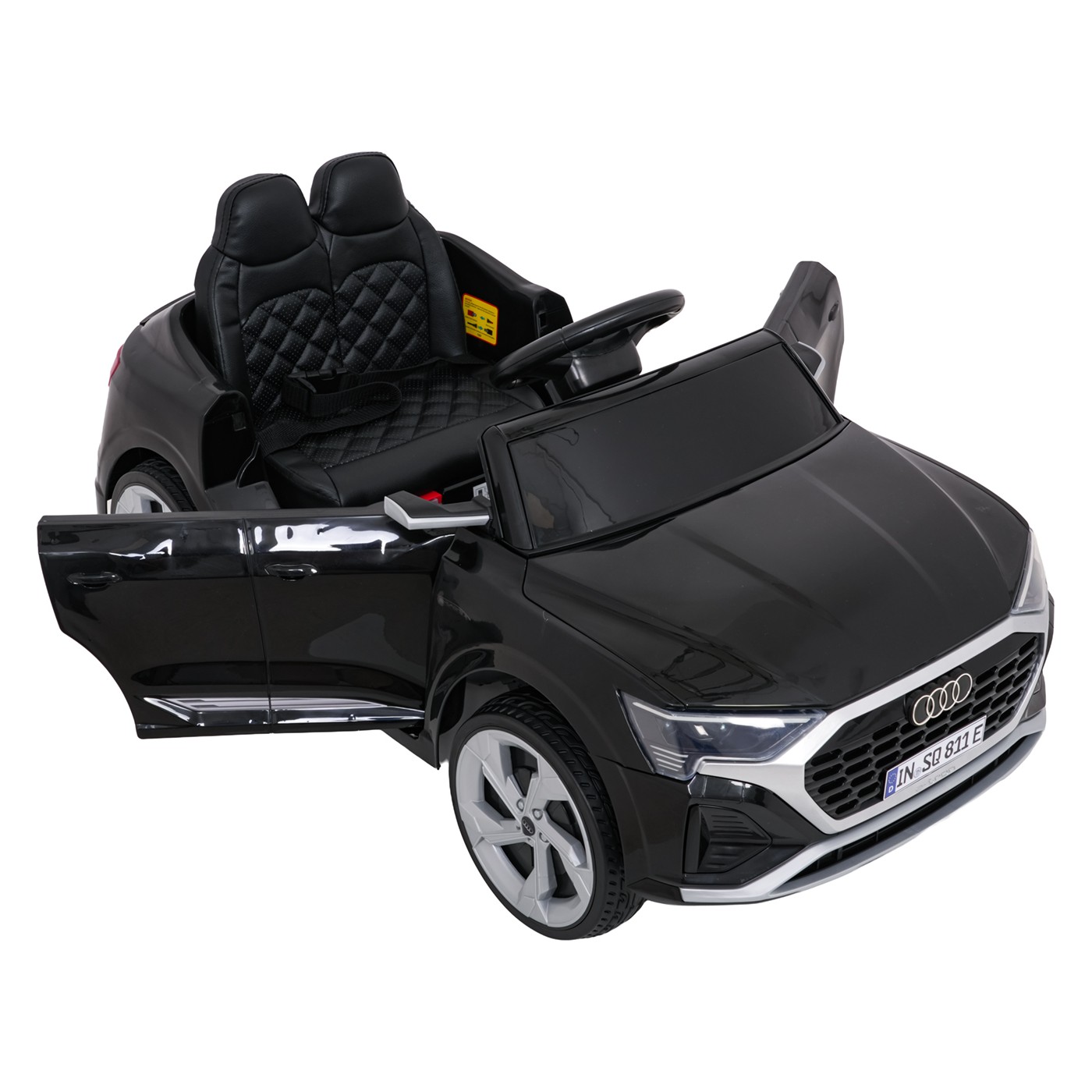 Čierne vozidlo Audi SQ8