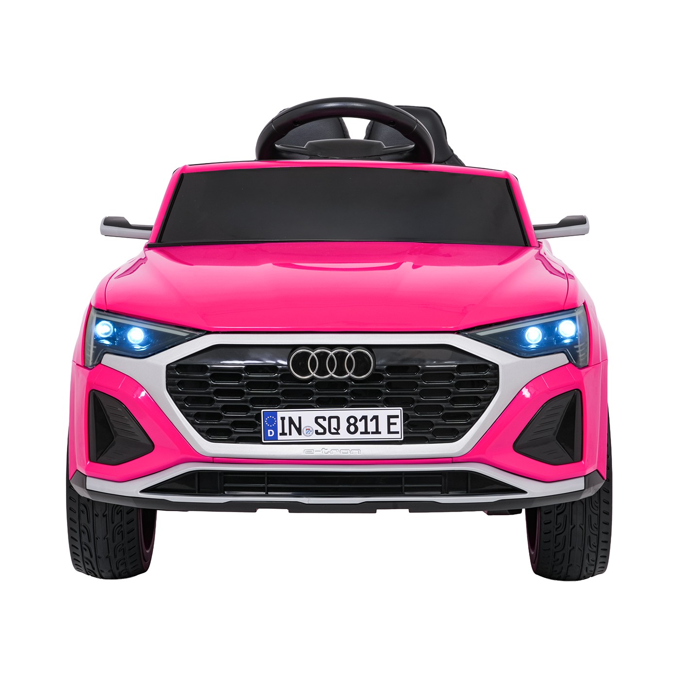 Ružové vozidlo Audi SQ8