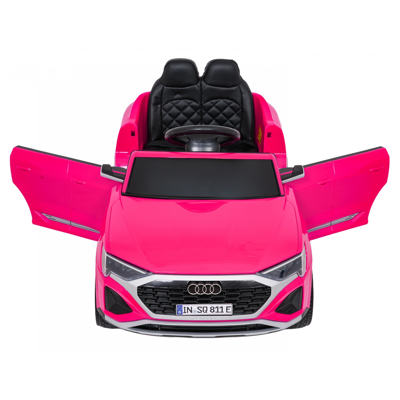 Ružové vozidlo Audi SQ8