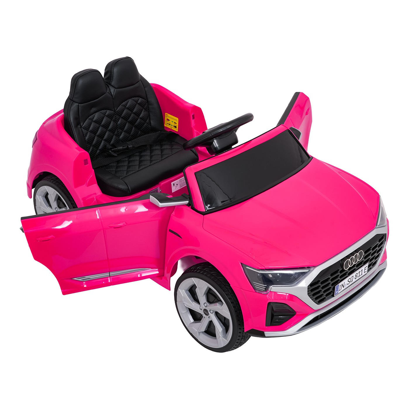 Ružové vozidlo Audi SQ8