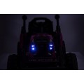 Traktor XT60 s prívesom ružový
