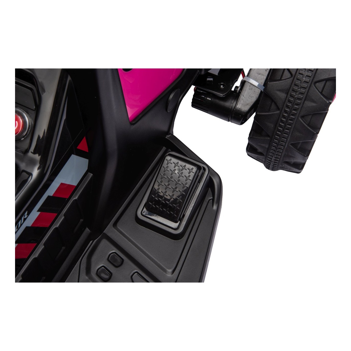 Traktor XT60 s prívesom ružový