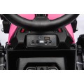 Traktor XT60 s prívesom ružový