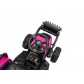 Traktor XT60 s prívesom ružový
