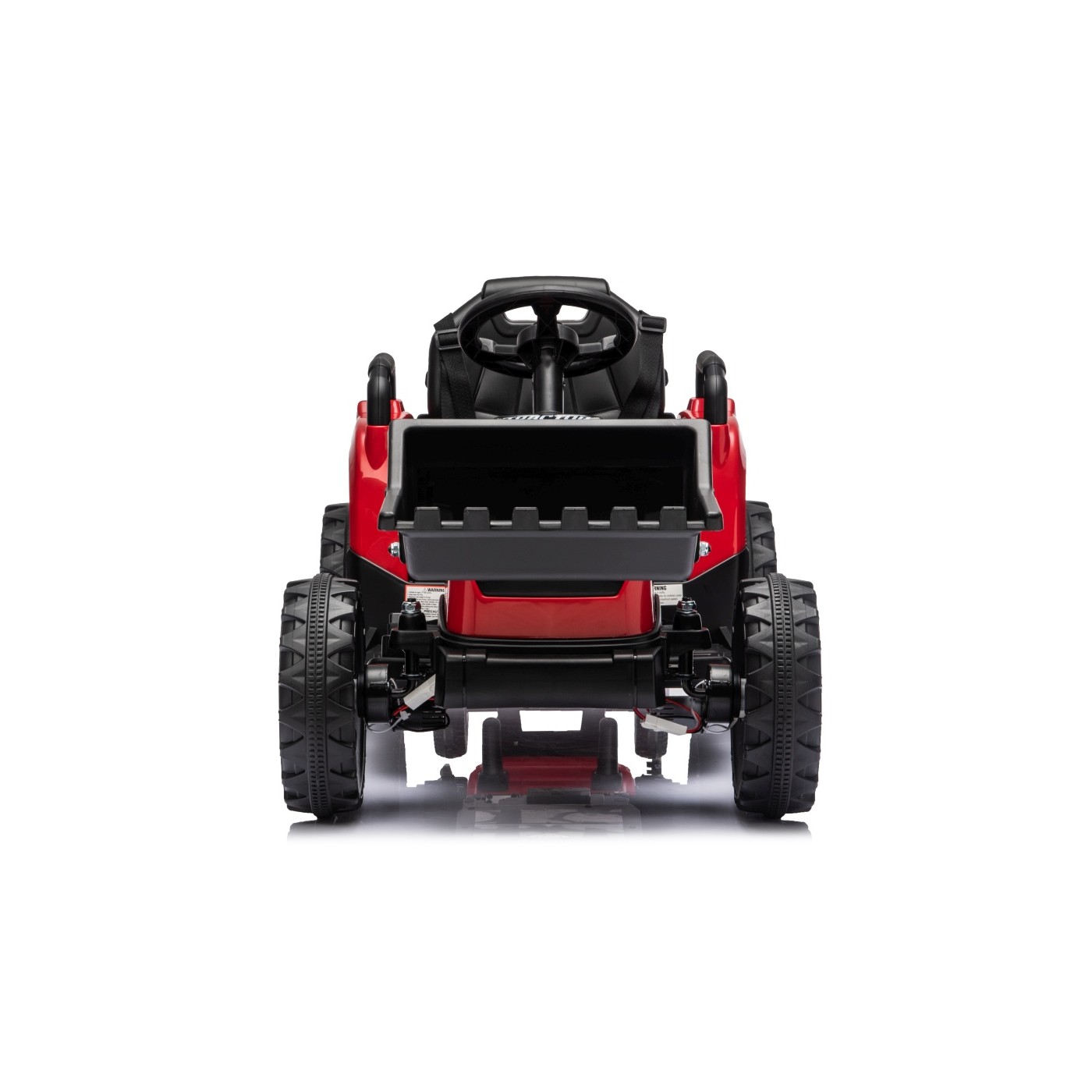 Traktor XT60 s prívesom Červený