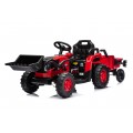 Traktor XT60 s prívesom Červený