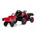 Traktor XT60 s prívesom Červený