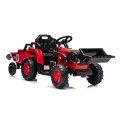 Traktor XT60 s prívesom Červený