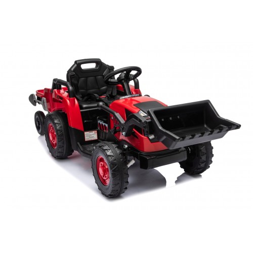 Traktor XT60 s prívesom Červený