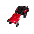Traktor XT60 s prívesom Červený