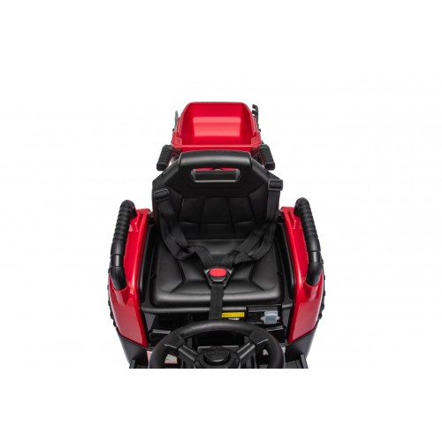 Traktor XT60 s prívesom Červený