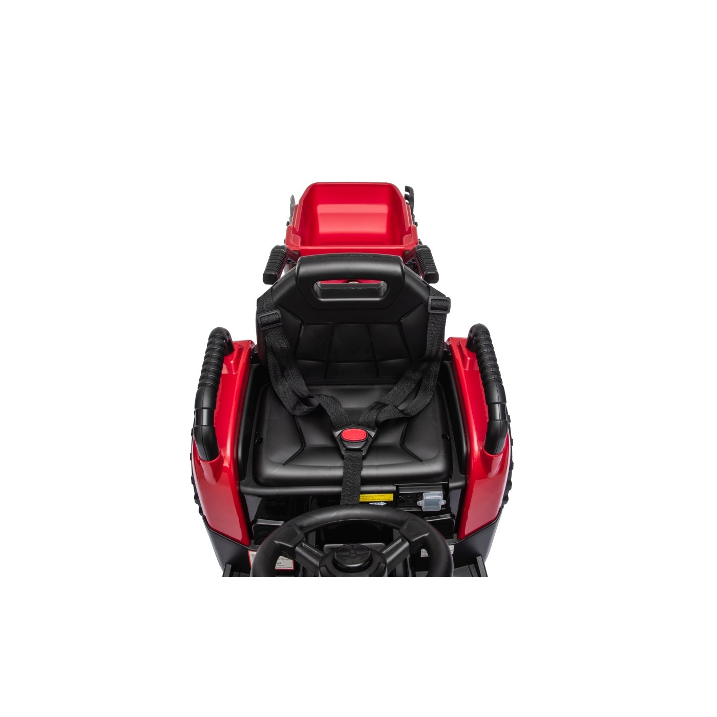 Traktor XT60 s prívesom Červený