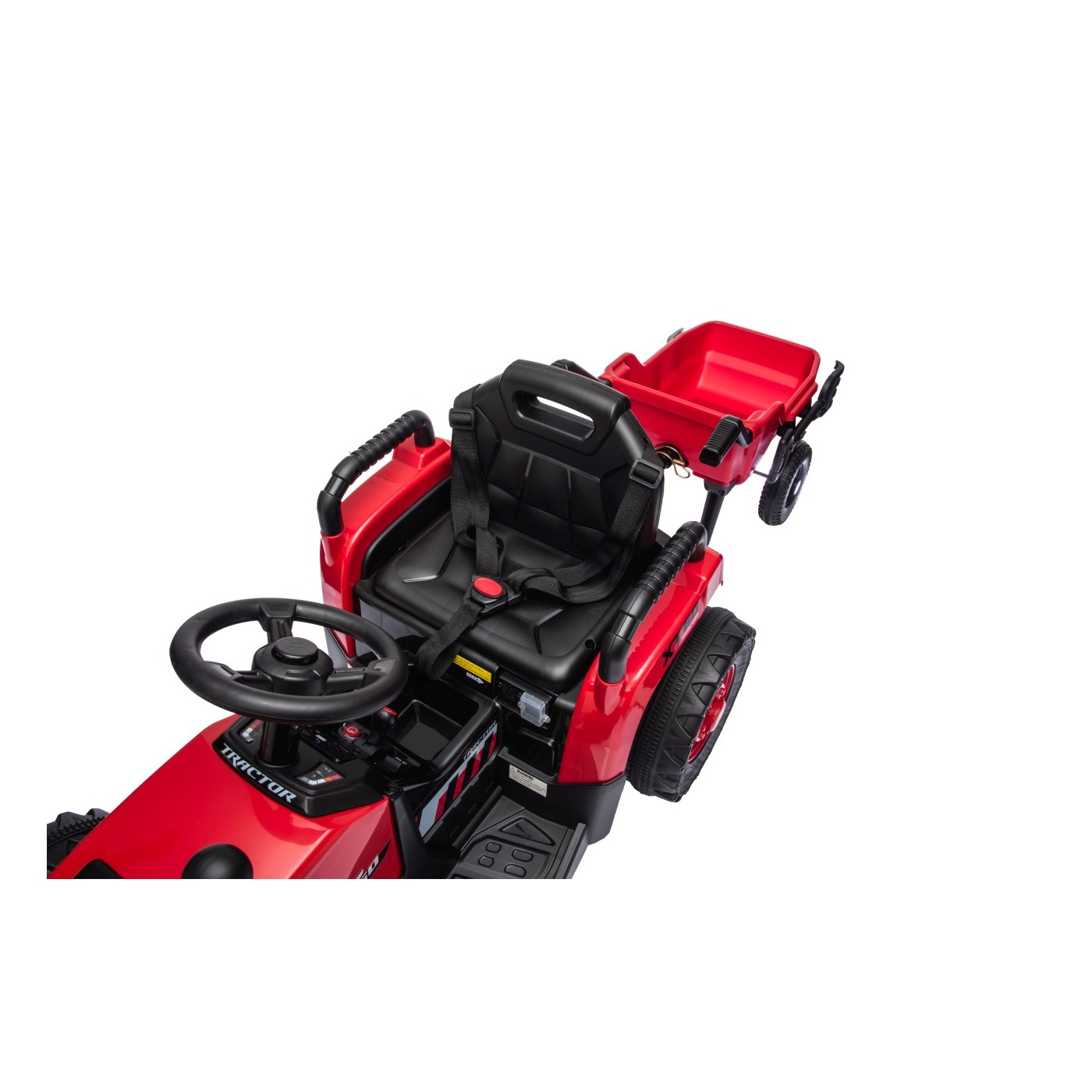 Traktor XT60 s prívesom Červený