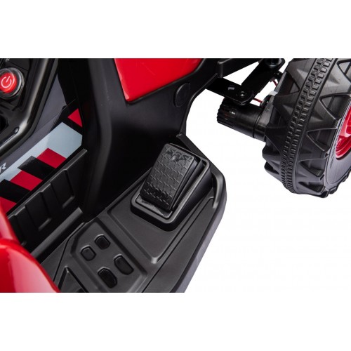Traktor XT60 s prívesom Červený