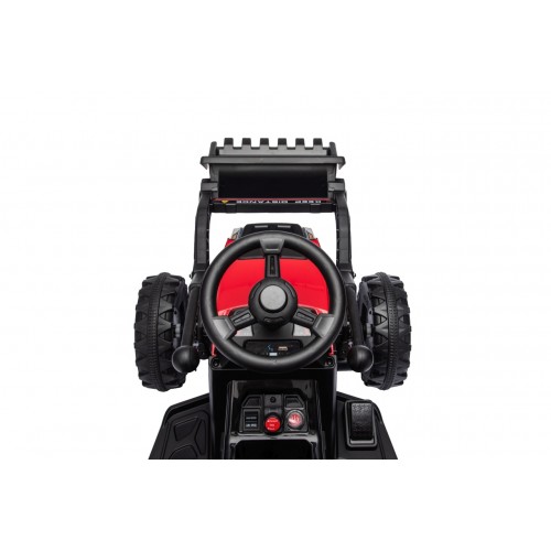 Traktor XT60 s prívesom Červený