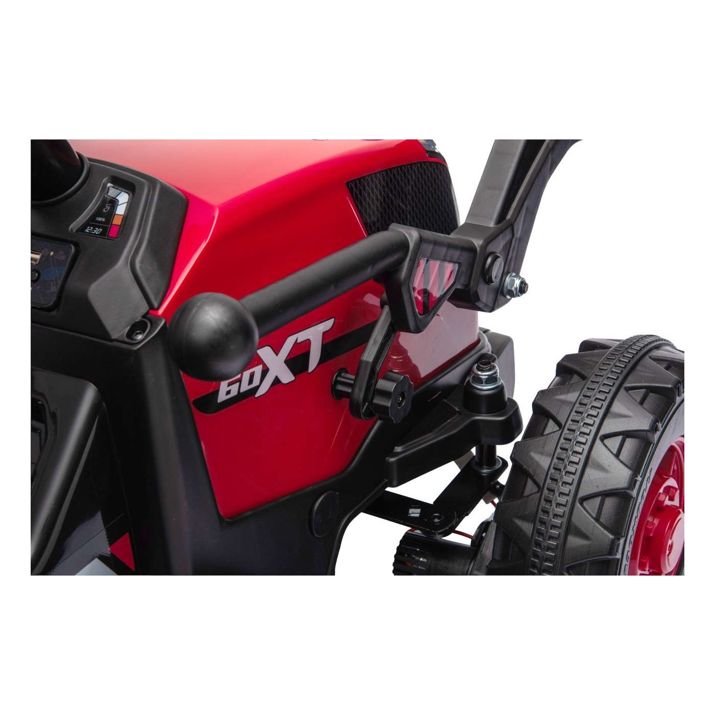 Traktor XT60 s prívesom Červený