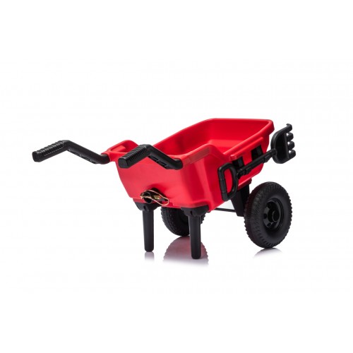 Traktor XT60 s prívesom Červený