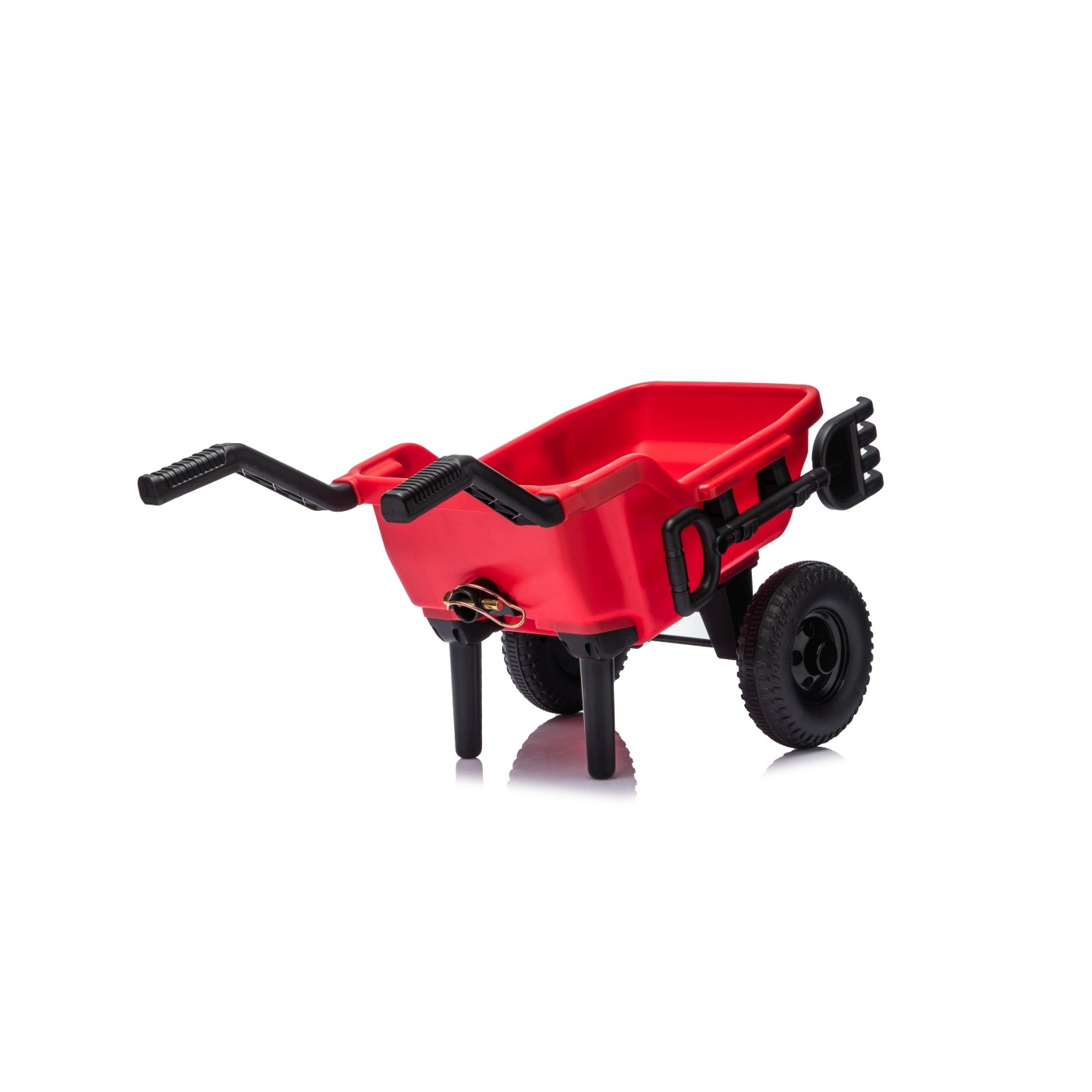 Traktor XT60 s prívesom Červený