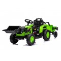 Traktor XT60 s prívesom zelený