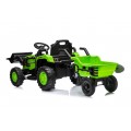 Traktor XT60 s prívesom zelený