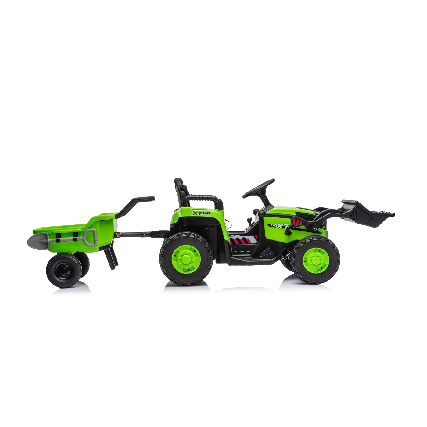 Traktor XT60 s prívesom zelený