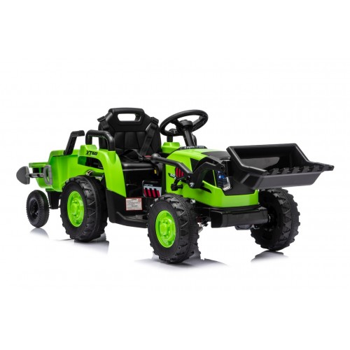 Traktor XT60 s prívesom zelený
