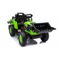 Traktor XT60 s prívesom zelený