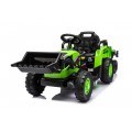 Traktor XT60 s prívesom zelený