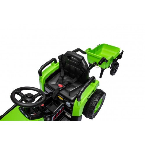 Traktor XT60 s prívesom zelený