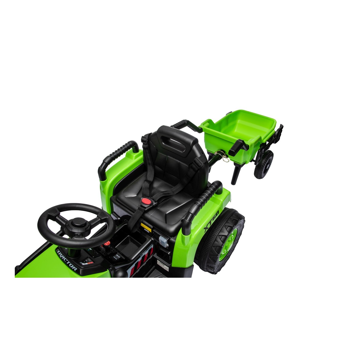 Traktor XT60 s prívesom zelený